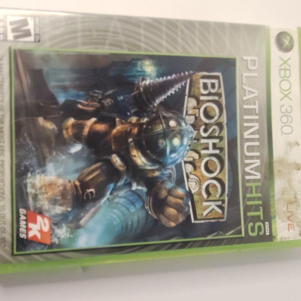 BIOSHOCK game Free Fast Shipping for Microsoft XBOX 360